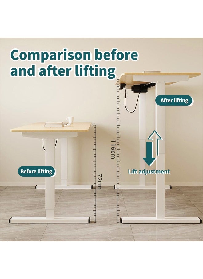 Generic Adjustable Height Computer Gaming Table，Electric Standing Home Office Desk，Multipurpose Stable Study Table,Easy Installation And Shift  - Image 3