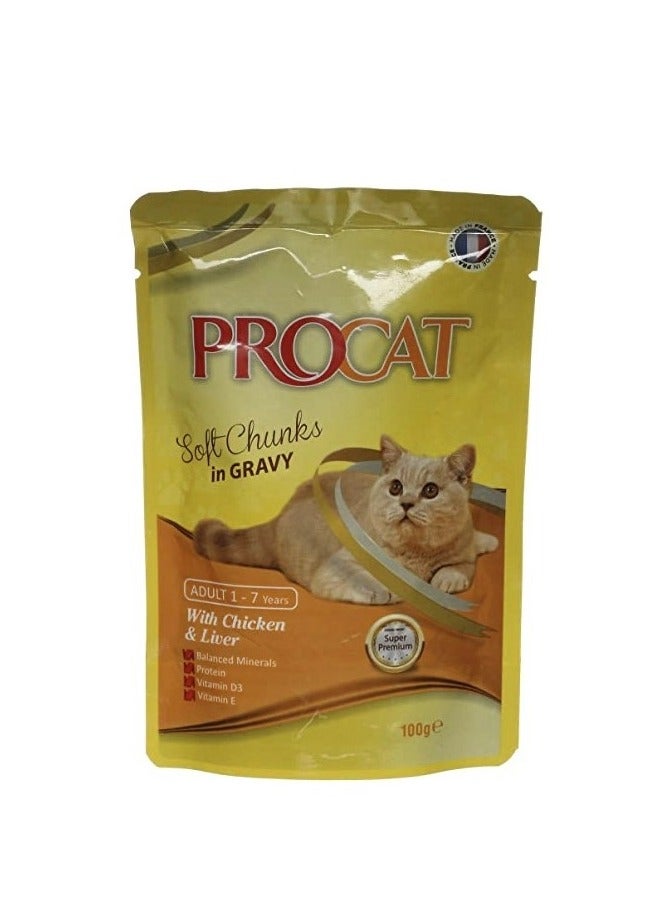wet food with CHICKEN 100G
