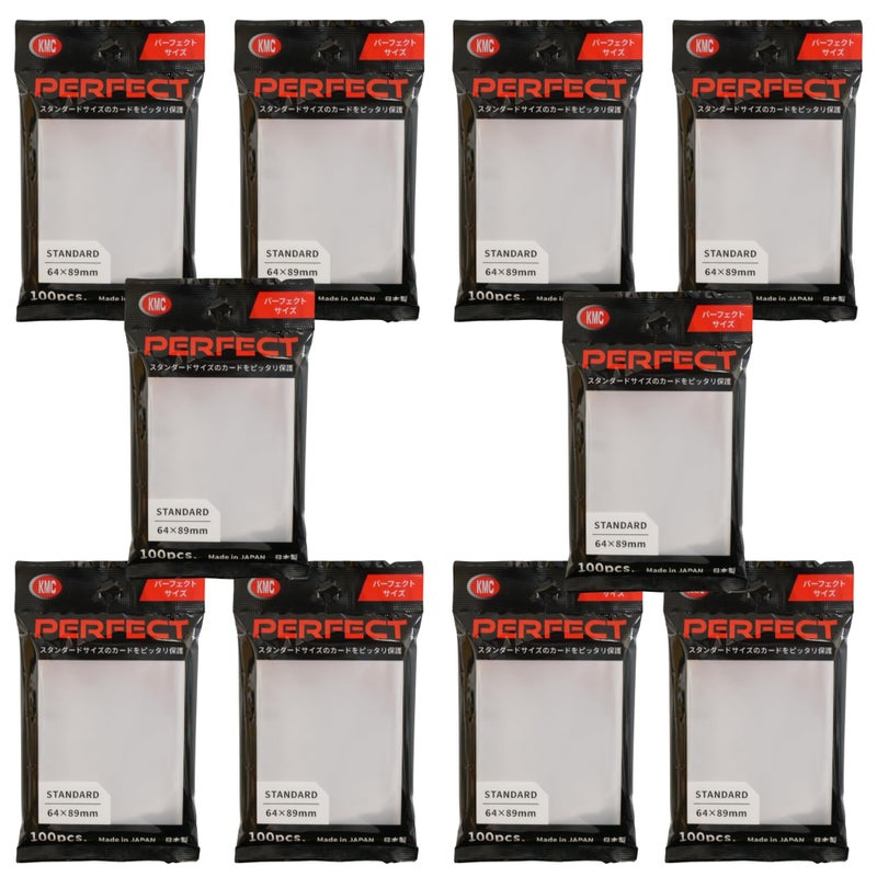 KMC 100 Karte Barriere Perfekte GrÃ¶ÃŸe (10 Packungen/Gesamt 1000) - Image 1