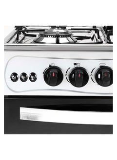 GLOBAL Freestanding Gas Cooker 55 Cm Silver Stainless Steel Top.  - Image 2