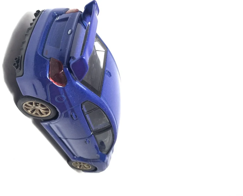 Welly 1:32 / 1:36 Subaru WRX STI Diecast Model Car Blue