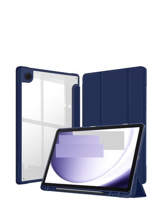 Cover for Samsung Galaxy Tab A9  Cover Case 8.7 inch, Hybrid Shell Cover Case Tablet Coverwith Transparent Back - BLUE - pzsku/Z6BE07AD43E5FEF733B65Z/45/_/1718304387/15e16012-fed6-4dd5-80f4-8ef2d0d98d46