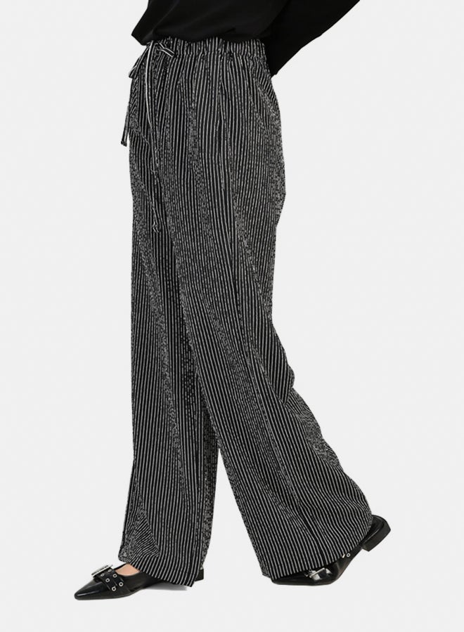 Carina Striped Wide-Leg Pants - Image 2
