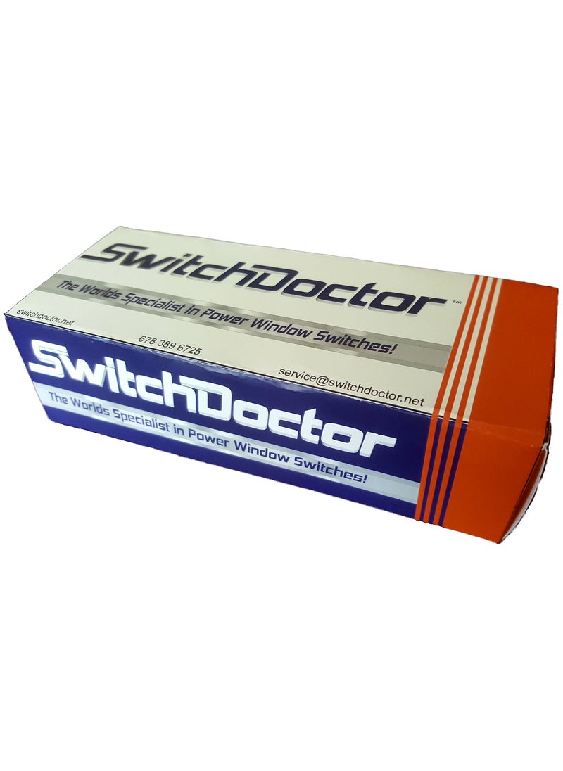SWITCHDOCTOR SWITCHDOCTOR Window Master Switch, Front Passenger, & 2 Rear Window Switches for 1997-2001 Jeep Cherokee Set  - Image 2