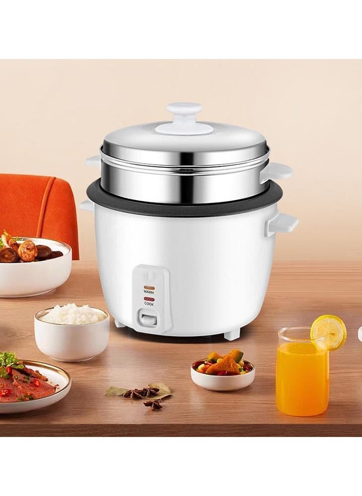 وعاء طهي الأرز الكهربائي بحجم مناسب ووزن حفيف وسعة 1.8 لتر مع ميزة الطهي بالبخار