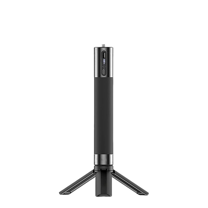 10000mAh Mobile Charging Grip with Mini Tripod USB-A and Type-C Dual Charging Ports, Compatible with Smartphones Digital Cameras / DSLR Cameras - Image 1