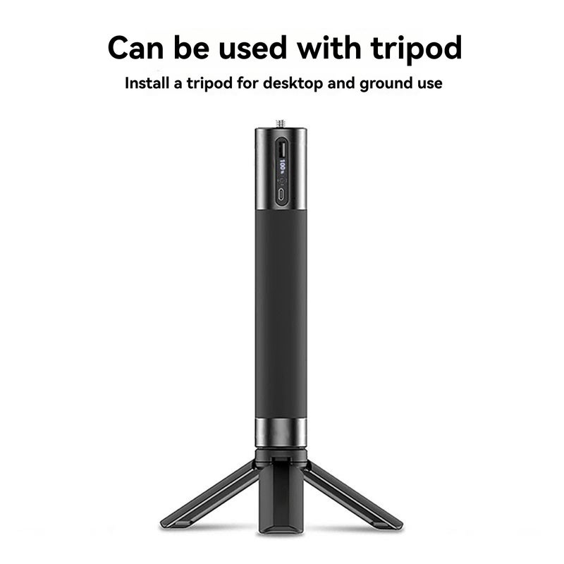 10000mAh Mobile Charging Grip with Mini Tripod USB-A and Type-C Dual Charging Ports, Compatible with Smartphones Digital Cameras / DSLR Cameras - Image 2
