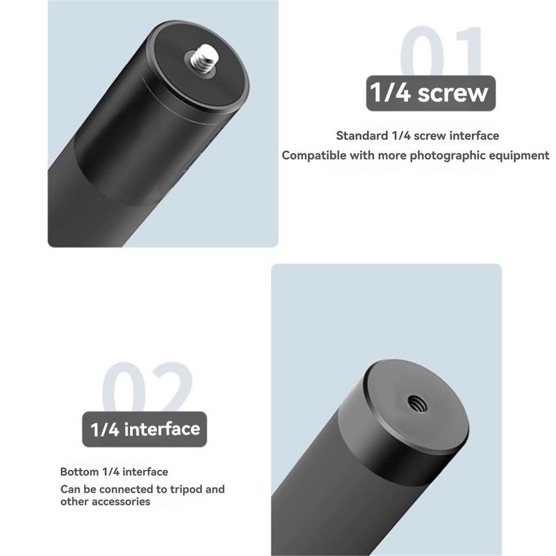 10000mAh Mobile Charging Grip with Mini Tripod USB-A and Type-C Dual Charging Ports, Compatible with Smartphones Digital Cameras / DSLR Cameras - Image 5