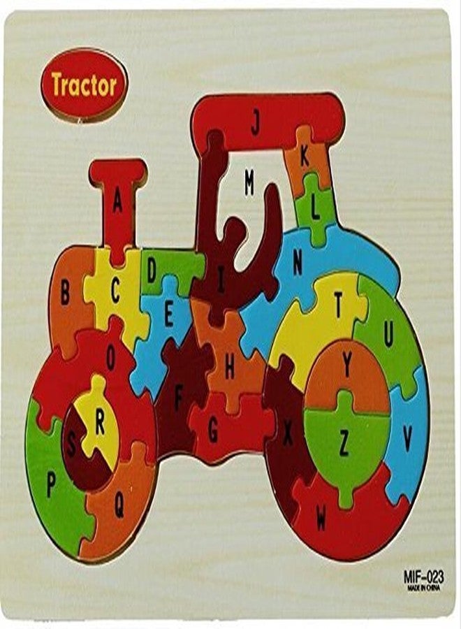 Mayatra's Wooden ABC Alphabet Educational Learning Children's Puzzle Jigsaw Kids Toy - Set of 4 - Image 3