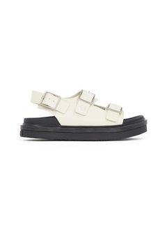 Calvin Klein Jeans LEATHER SANDALS WITH BUCKLE  - Image 1