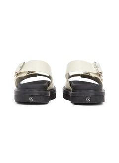 Calvin Klein Jeans LEATHER SANDALS WITH BUCKLE  - Image 3