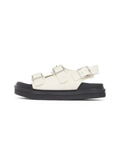 Calvin Klein Jeans LEATHER SANDALS WITH BUCKLE  - Image 2