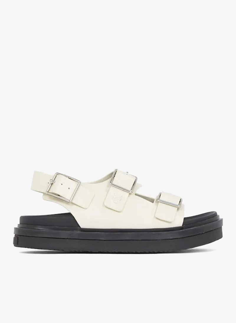 LEATHER SANDALS WITH BUCKLE