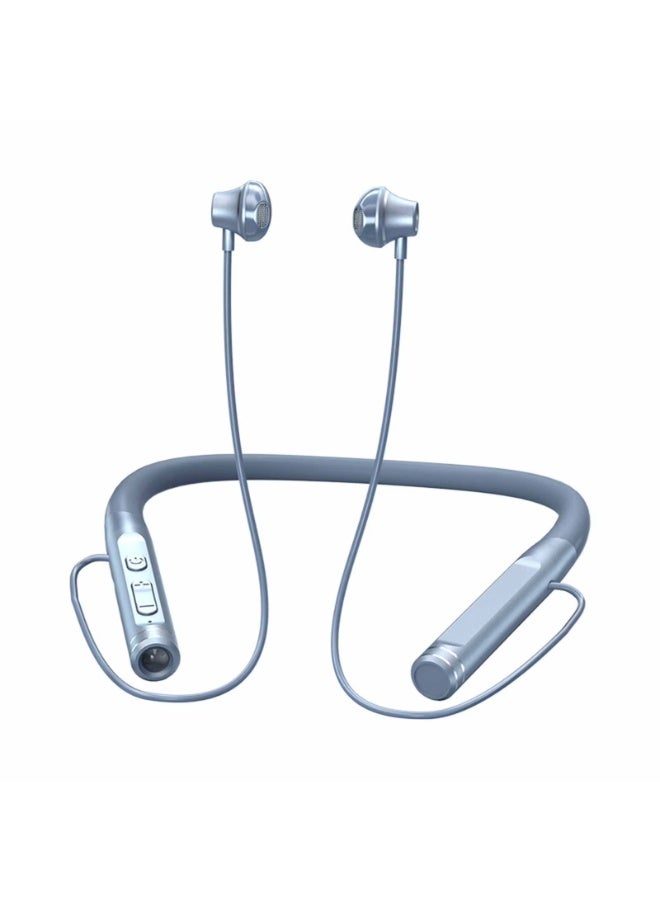 yelajoy Yelajoy Neckband Bluetooth Headphones Wireless Earbuds With Microphone Flashlight Around