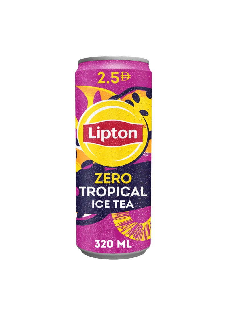 Lipton Ice Tea Tropical Zero Can - Image 1