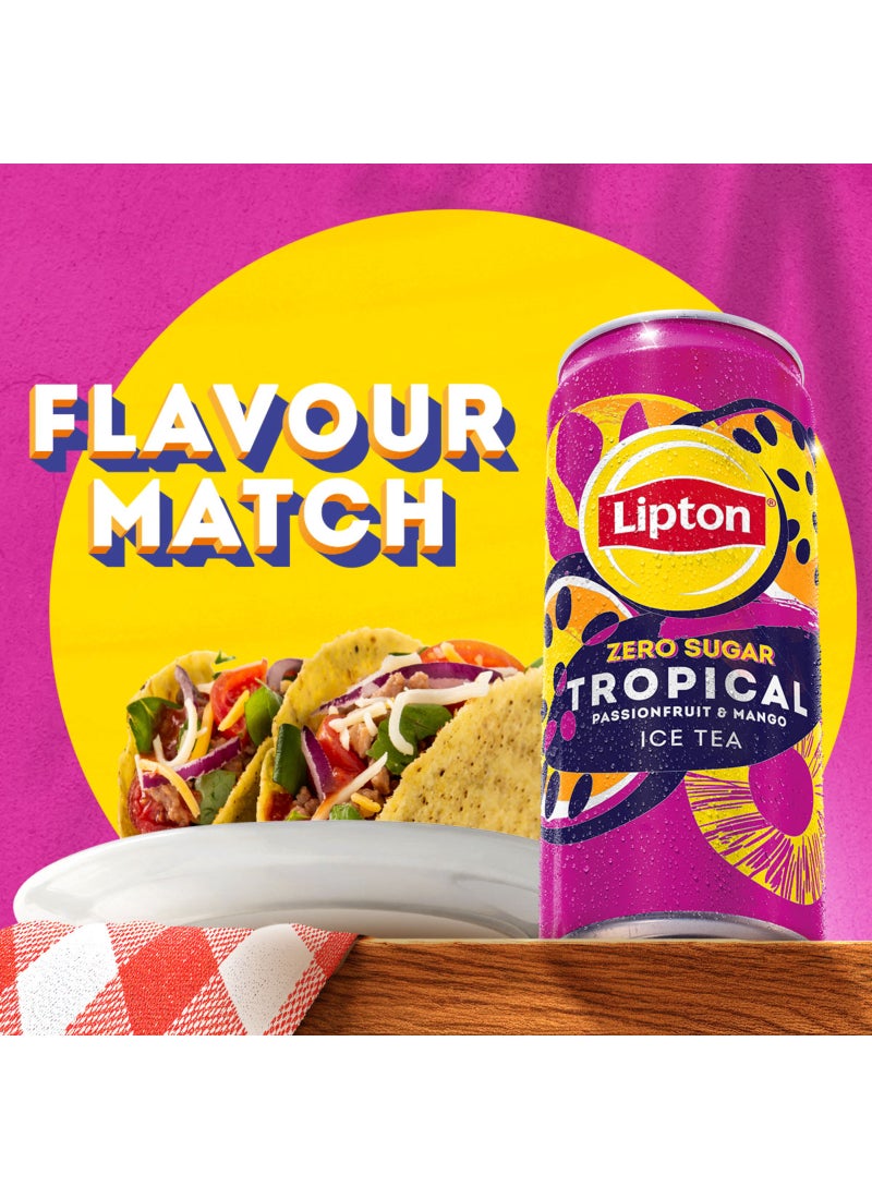 Lipton Ice Tea Tropical Zero Can - Image 4
