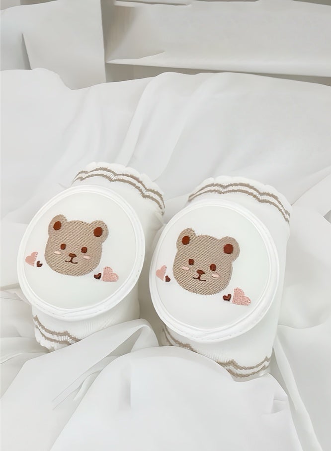 4 أزواج من وسادات الركبة للطفل ، وسادات الركبة الزاحفة الصيفية القابلة للتنفس ، وسادات الركبة القابلة للتعديل غير قابلة للانزلاق ، وسادات ركبة الطفل الناعمة عالية المرونة ، وأكمام الساق للأطفال الصغار والفتيات والأولاد - Image 3