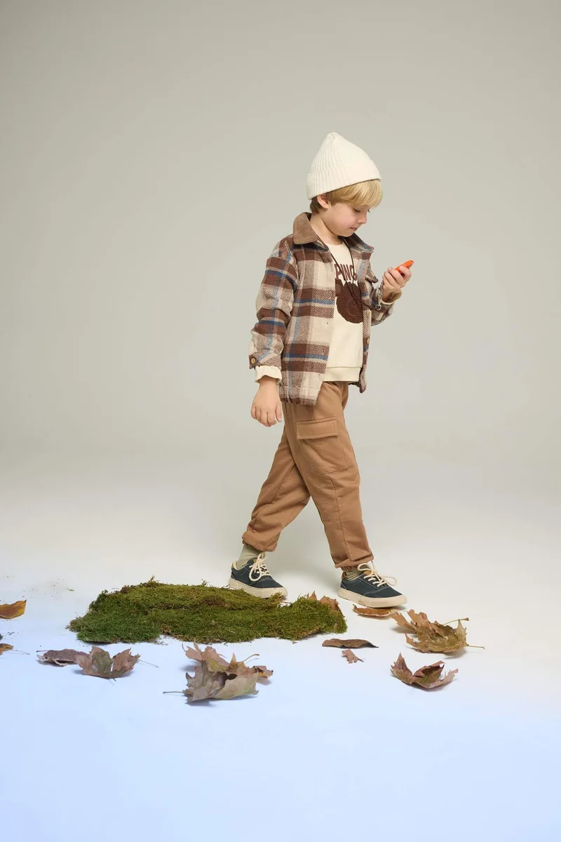DeFacto Baby Boy Elastic Waist Cargo Sweatpants
