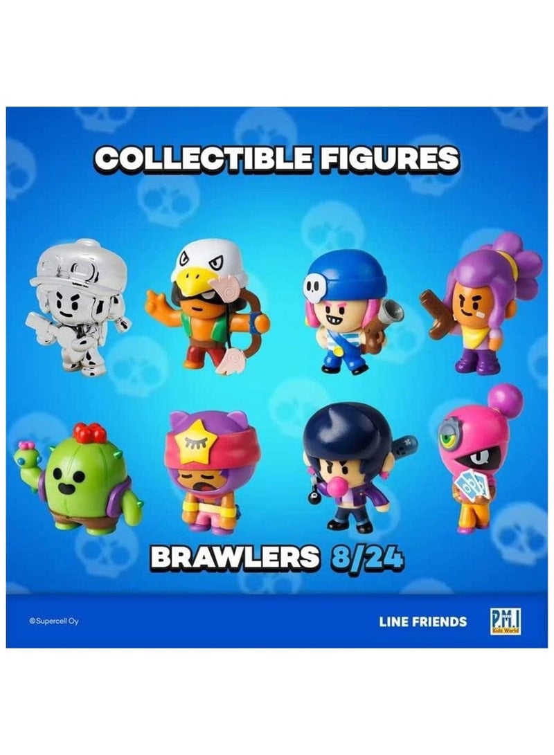 Brawl Stars Figure 2-Inches, 8-in-1 Deluxe Box, Assorted 1 Piece (Style & Color May Vary) | Collectible Figure |2 Mystery Figures | For Fans, Gamers & Collectors! | Official Licensed Product - Image 5