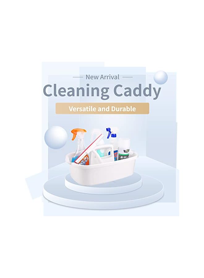 Raxoom Plastic Storage Basket Portable Shower Caddy Tote Organizer Basket with Handle for Bathroom, Bedroom, Kitchen, College Dorm, Garden, Garage, Tool, Cleaning Supplies - Image 4