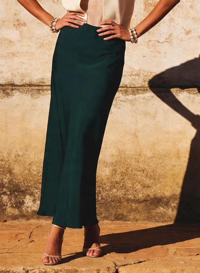 Iconic Maxi Column Skirt