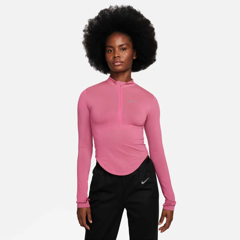 Nike Pink Women's Running Division Dri-FIT ADV 1/2-Zip Mid Layer for Women | Best Price UAE