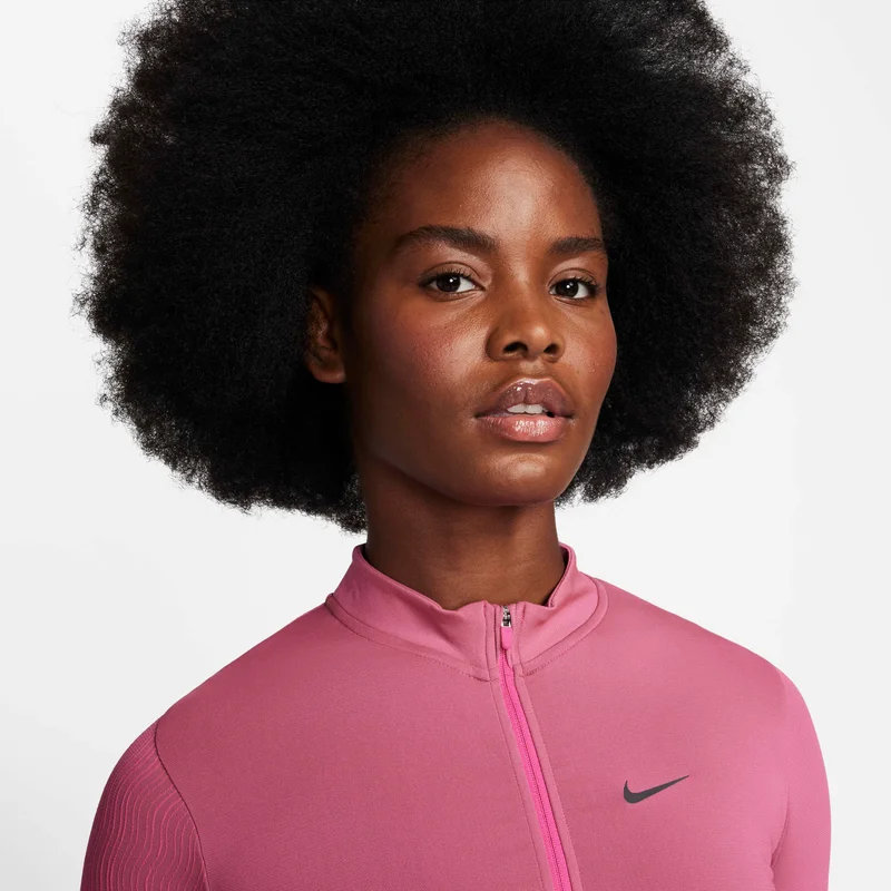 Nike Pink Women's Running Division Dri-FIT ADV 1/2-Zip Mid Layer for Women | Best Price UAE