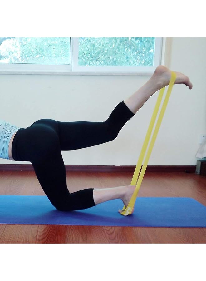 U-POWEX 5PCS/Set Resistance Band fitness 5Levels Latex Gym Strength Training Rubber Loops Bands - Image 5