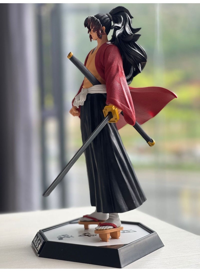 هالامودو Michikatsu Tsugikuni الوقوف وضعية 30 سم الشكل، زينة المكتب وهدية عيد ميلاد مثيرة للإعجاب - Image 3