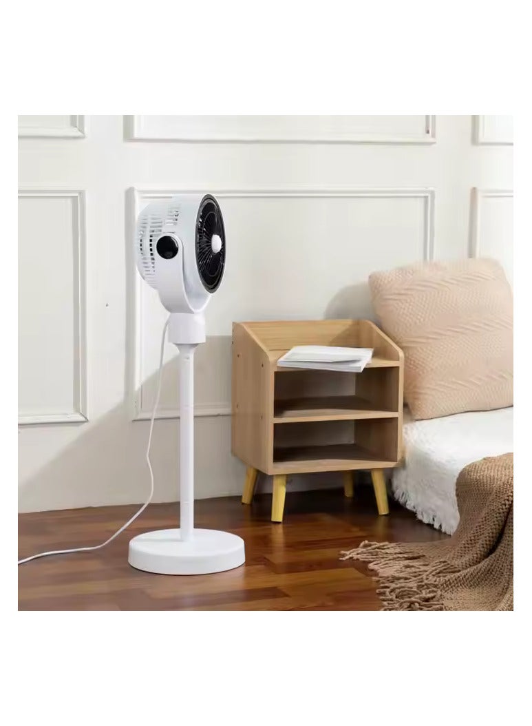Rock Light RL-F-8004 40W 9 Inch Auto-Oscillating Floor Fan, 180° Rotation, 2 Speeds  - Image 2