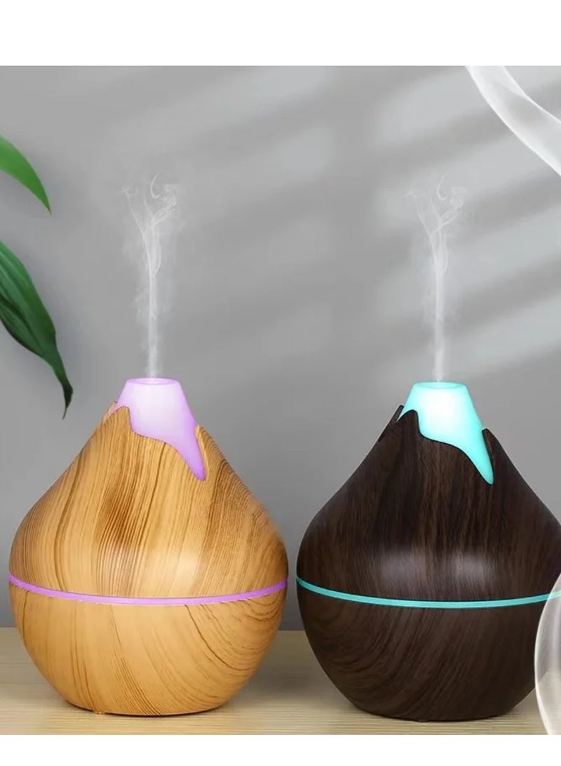 Small wooden diffuser with a natural touch and modern elegance for the room, car, and living room. Diffuser capacity: 200 ml. Dark wood. - Image 3