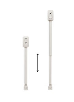 Generic Electrical Outlet Extender. Access Hard-to-Reach Outlets! Features USB-A, USB-C, and 2 AC Outlets, Extends 22"-34", Rotates 180°. Use Behind Couches, Nightstands, Desks, and More.  - Image 3