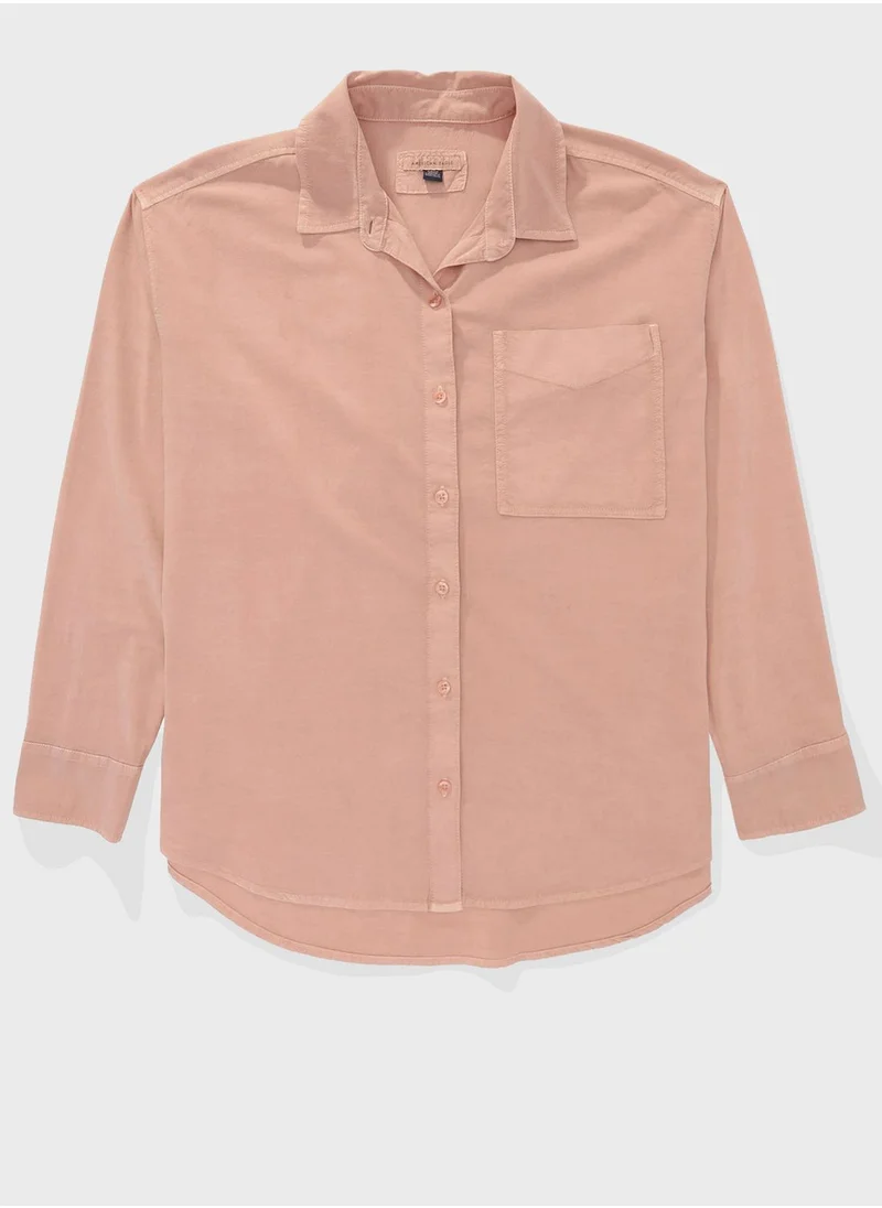 American Eagle Essential Button Down Shirt