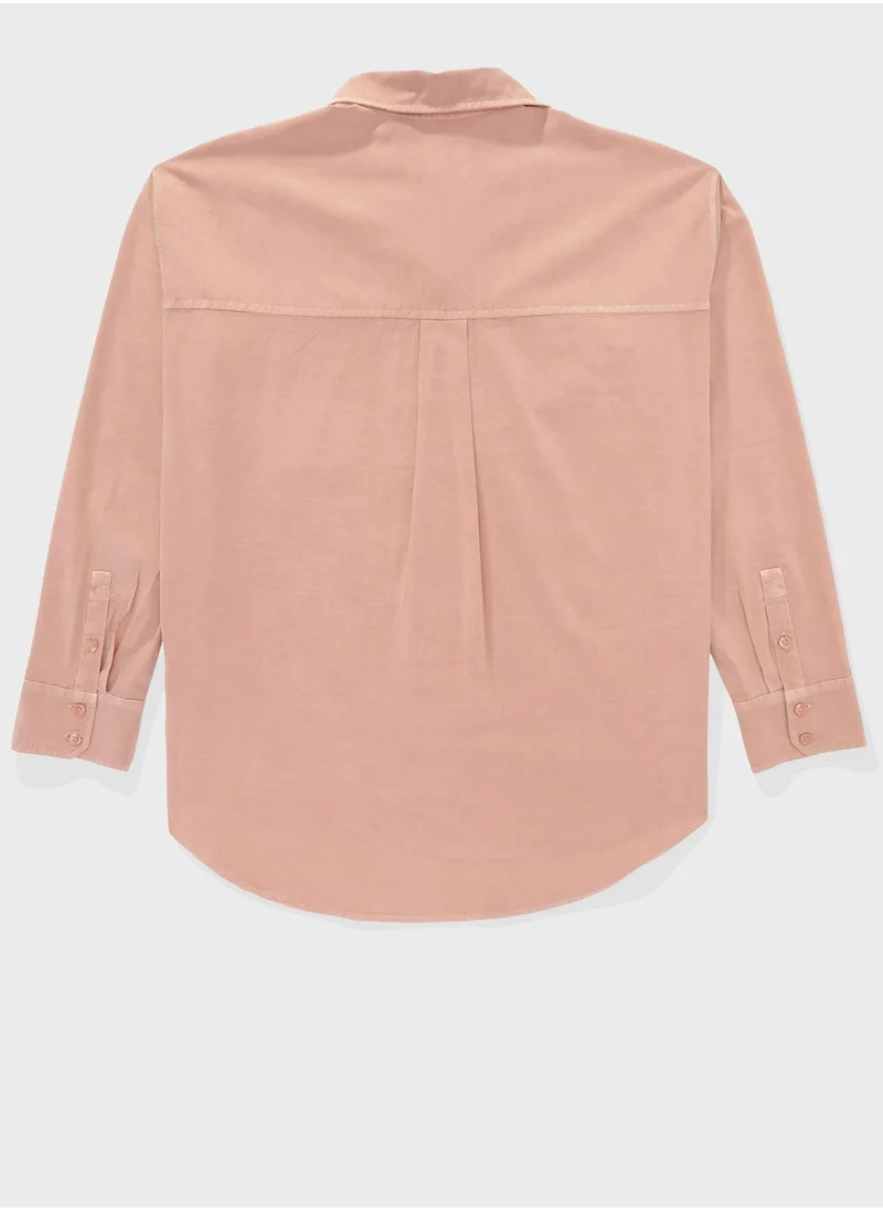 American Eagle Essential Button Down Shirt