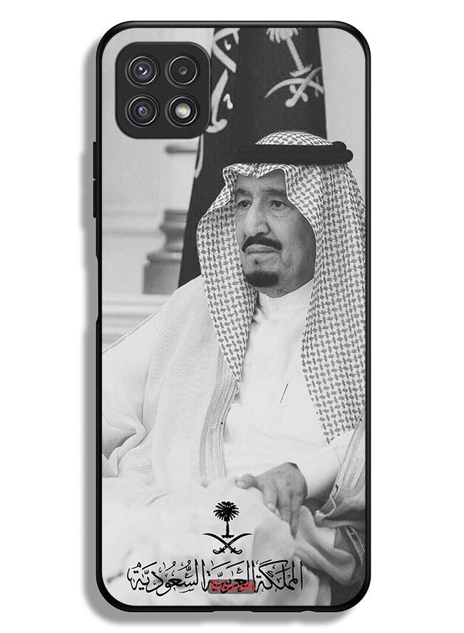 Tolwak Samsung Galaxy A22 5G Protective Case Cover King Salman - Image 1