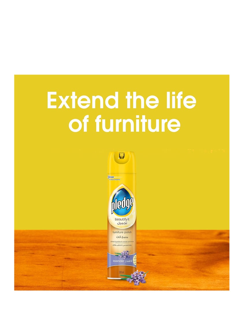 Pledge Beautify It Furniture Polish Spray - Image 4