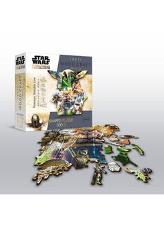 Trefl Star Wars The Mandalorian Wood Craft 500+5 Piece Jigsaw Puzzle The Mysterious Grogu Irregular Shapes, 50 Special Puzzles, Modern Premium Puzzle, For Adults And Children From 12 Years Old  - Image 3