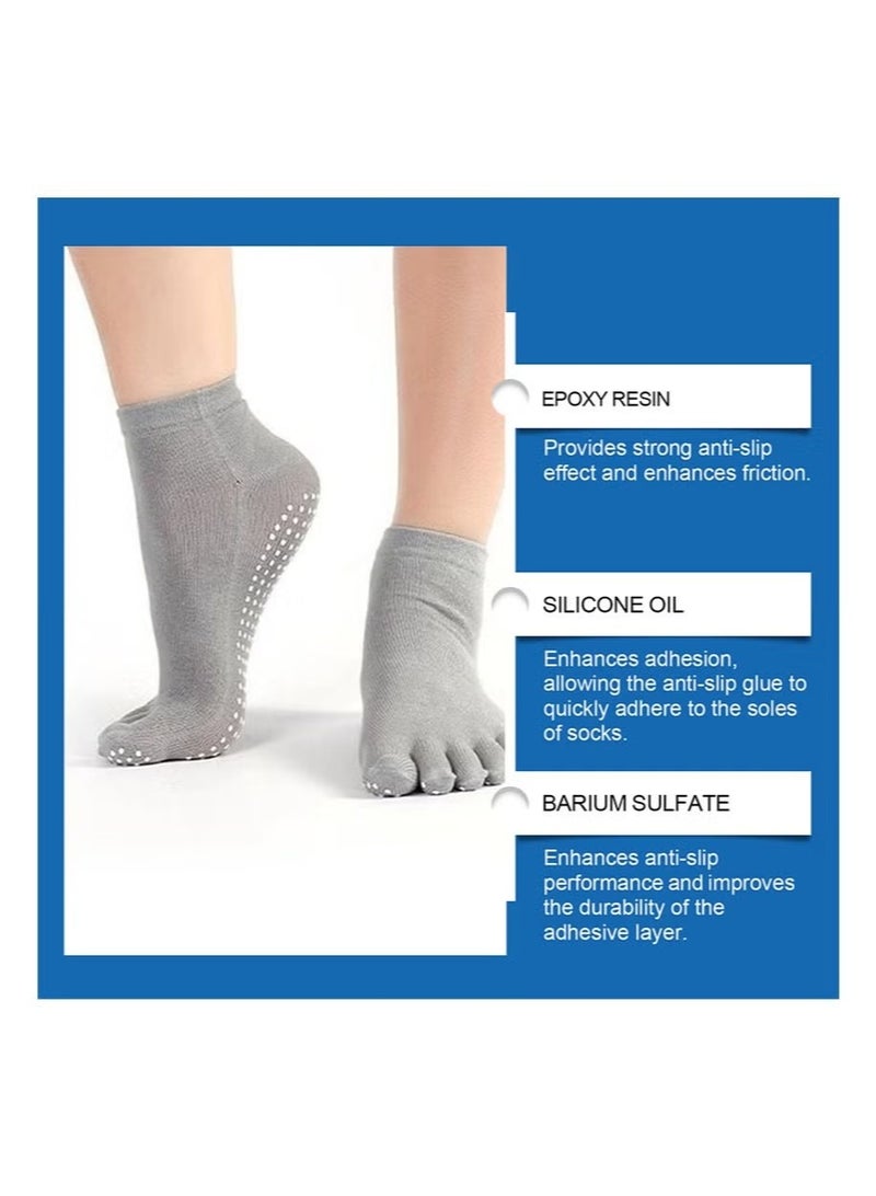 JUE-FISH Sock Stop Agent，Strong Anti Slip，Comfortable And Breathable，Quick Drying And Non Stick，Durable，Suitable For Socks，Gloves，Floor Mats，Waterproof And Moisture Proof，Portable Design（50ml） - Image 3