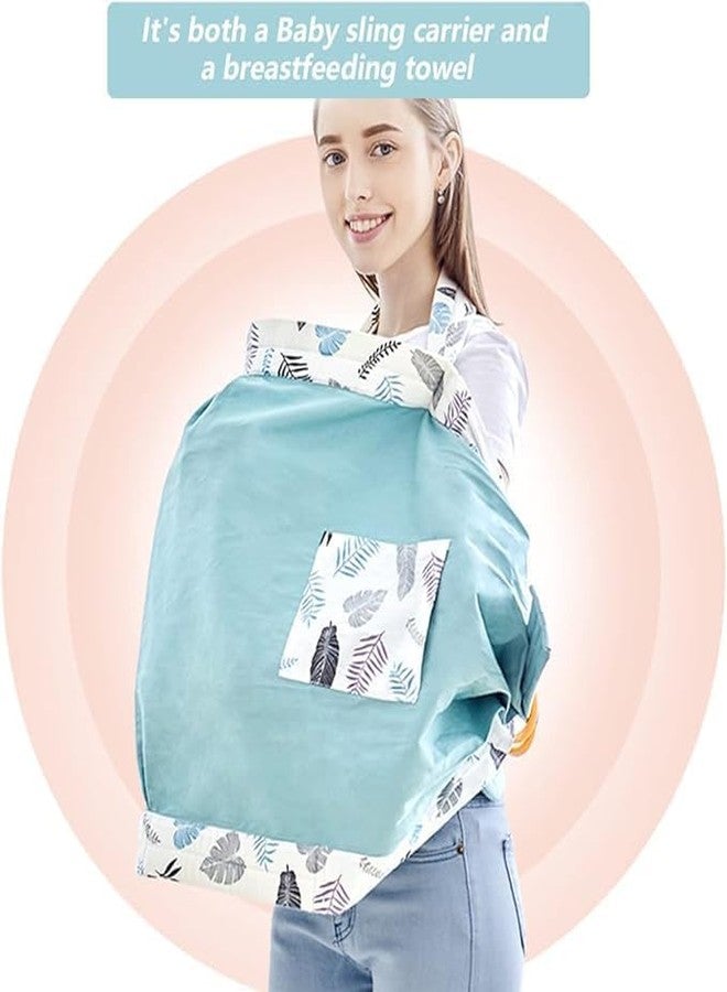 Mixen Baby Carrier Wrap,Baby Holder, Hip Seat,All-in-One Baby Wrap Carrier,Cotton, Lightweight and Breathable,Adjustable Baby Carrier,Ergonomic Pure,for Newborns and Older Babies - Image 5