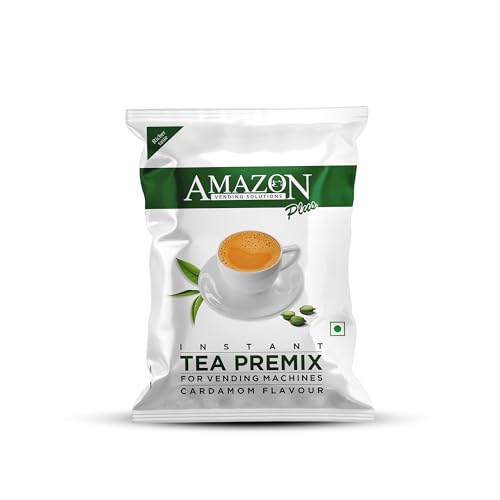 Atlantis Amazon Premix Tea Powder Cardamom Plus Flavor 1 kg Pack for Machines - Image 1