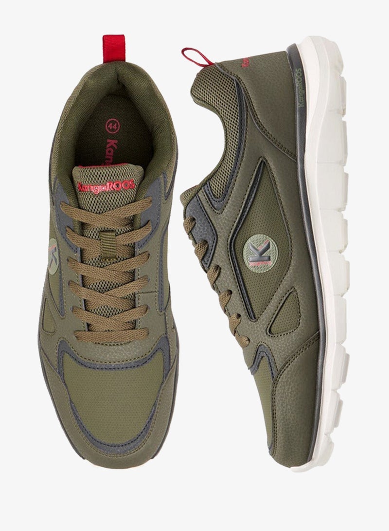 kangaROOS Men's Panelled Lace-Up Closure Sports Shoes - Image 3