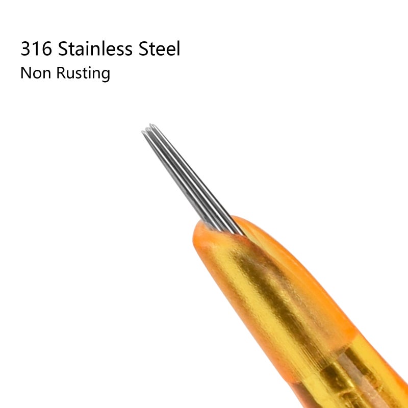 ATOMUS Tattoo Needles Cartridges Disposable 10pcs Tattoo Machine Cartridge Needle Tattoo Tools Kit Tattoo Supplies for Rotary Tattoo Machine Cordless Tattoo Pen - Image 2