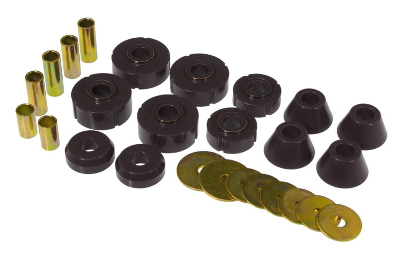 Prothane (7-101-BL) 67-72 Chevy C10 Body Mount Kit - Black - Image 2
