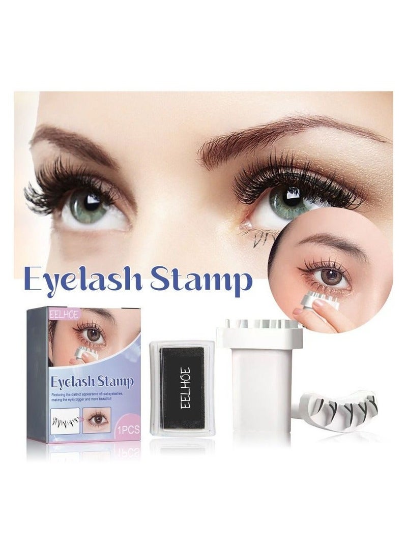 EELHOE Eyelash Stamp – Waterproof, Long-Lasting DIY False Eyelash Stamp with Stamping Clay - Image 2