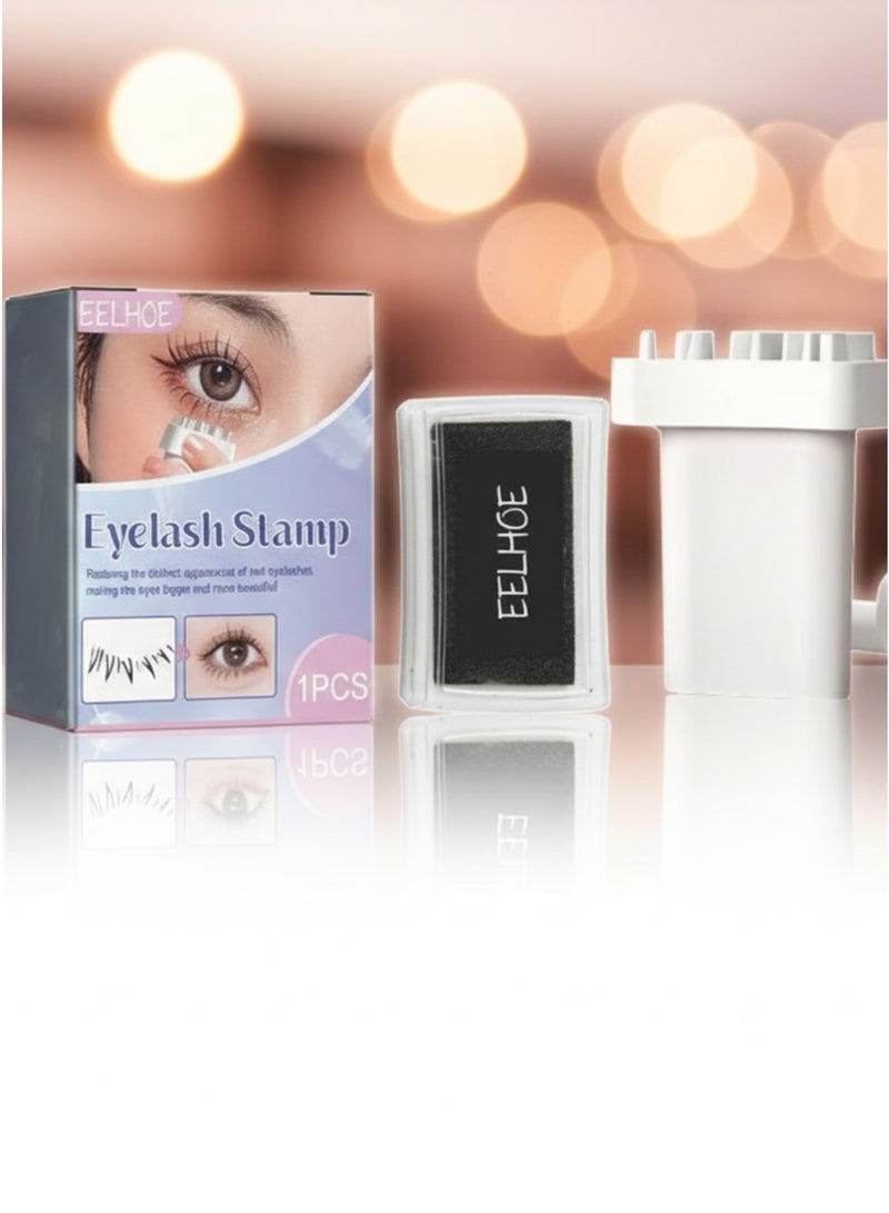 EELHOE Eyelash Stamp – Waterproof, Long-Lasting DIY False Eyelash Stamp with Stamping Clay - Image 4