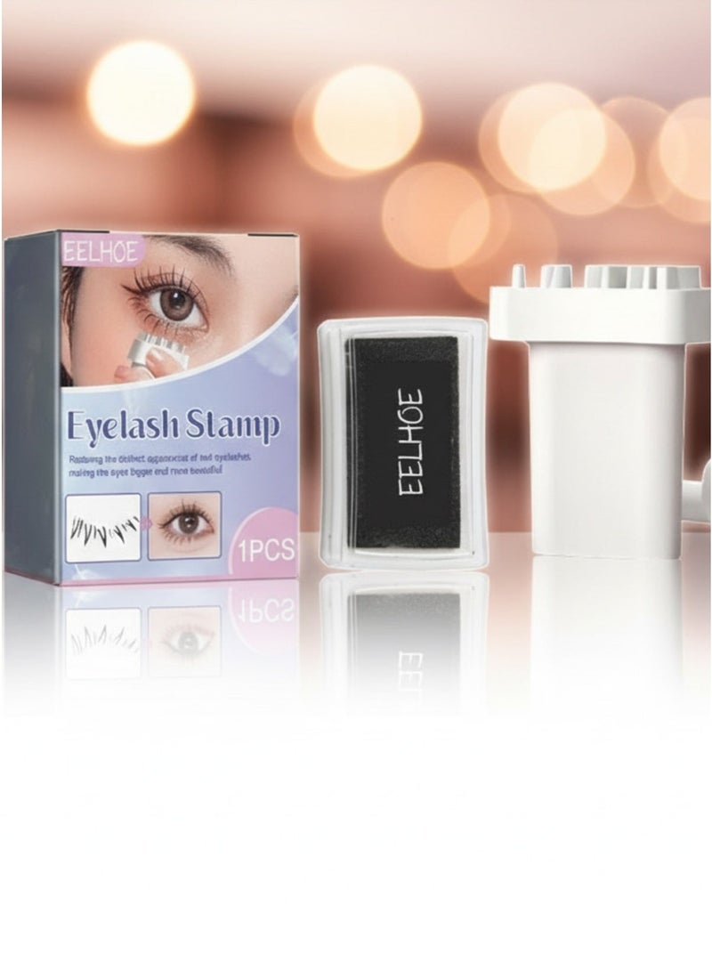 EELHOE Eyelash Stamp – Waterproof, Long-Lasting DIY False Eyelash Stamp with Stamping Clay - Image 1