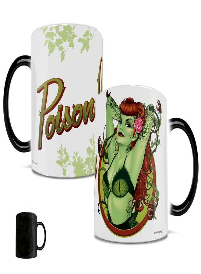 Morphing Mugs DC Comics Justice League (Poison Ivy Bombshell) Ceramic Mug, Black - Image 1