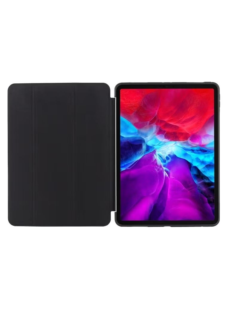 PROMASS iPad Pro 11 Inch Case Cover Compatible with iPad Pro 4th Gen 2022 / iPad Pro 3rd Gen 2021/ iPad Pro 2nd Gen 2020 with Pencil Holder Flip Leather Tablet Case, Smart iPad Case Auto Wake/Sleep - Black - Image 3