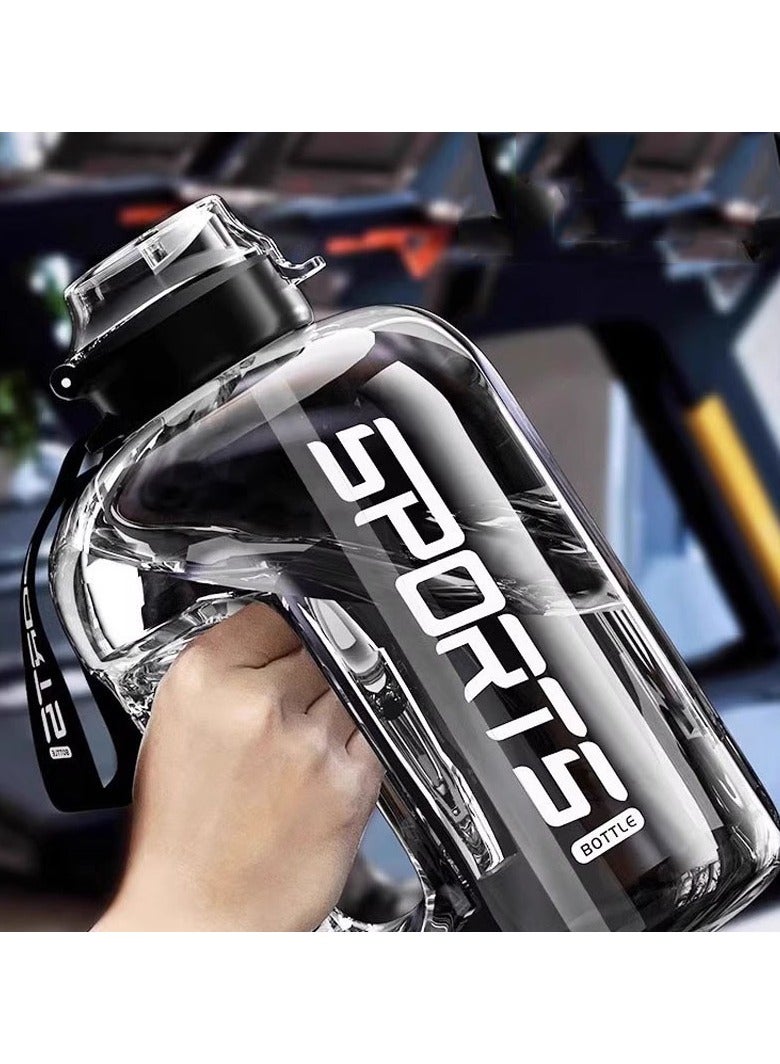 Generic 2.7L Large Water Bottle with Handle，Big Sports Capacity Drink Jug for Daily Drinking & Gym Workout  - Image 4