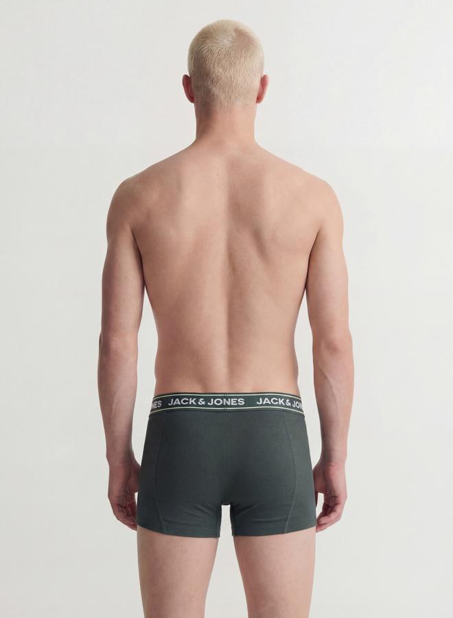 JACK & JONES Pack of 5 - Back JACMAX Logo Print Trunks - Image 4